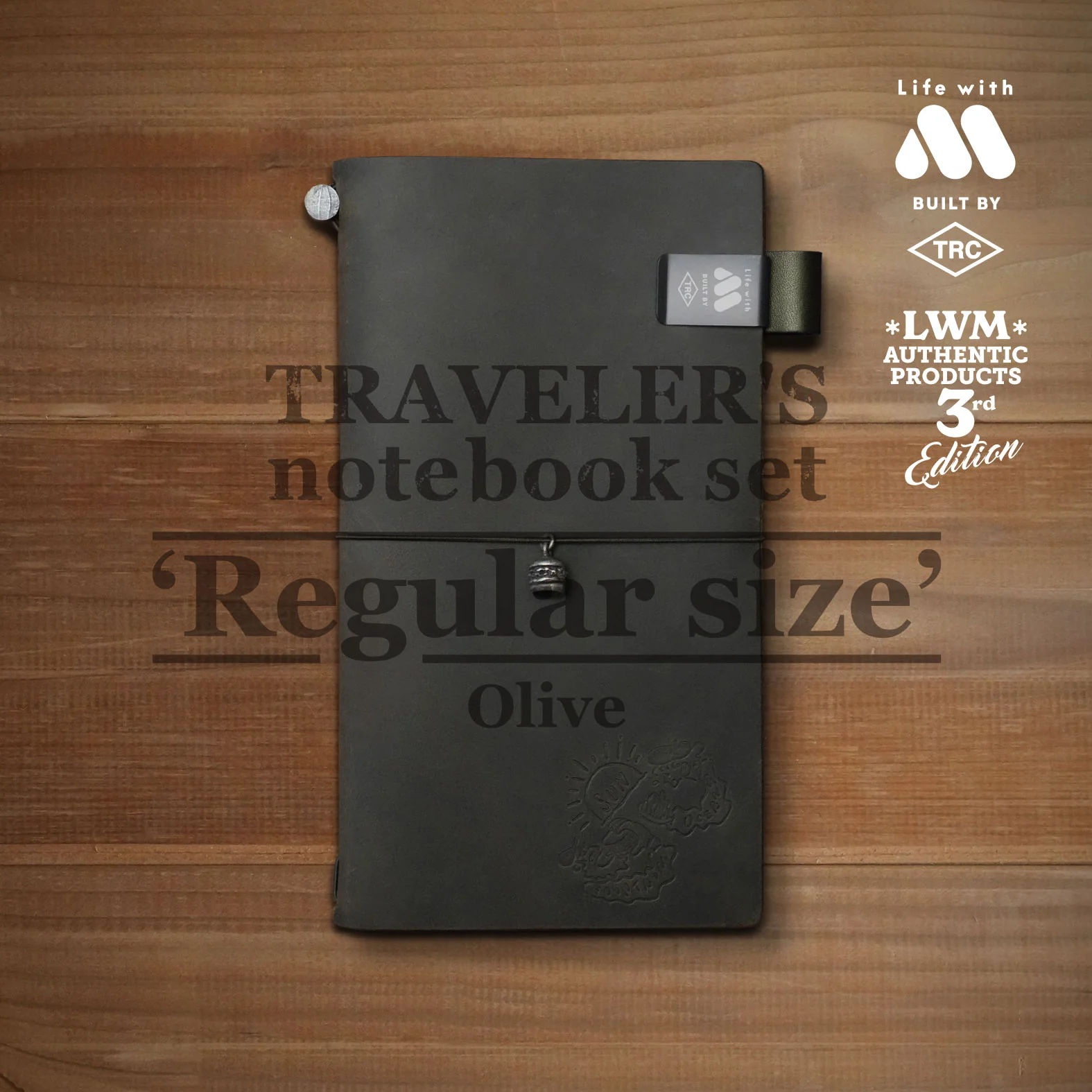 モスバーガー TRAVELER’S notebook set 3nd 10/29販売】TRAVELER'S Notebook Set レギュラーサイズ（ブラック